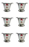 Stainless steel Bucket Serving ware (Plain) - 2 sizes